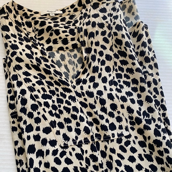 ➡Madewell Morningside Shiftdress in Leopard Sketch - Picture 4 of 6